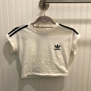 Adidas cropped tee